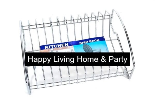 Deluxe Chrome Dish Rack: A Compact Solution for Modern Kitchens